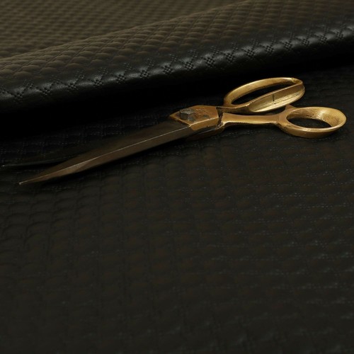 Quilted Faux Leather Quality Fabric For Upholstery & Accessories Per Metre - Picture 5 of 54