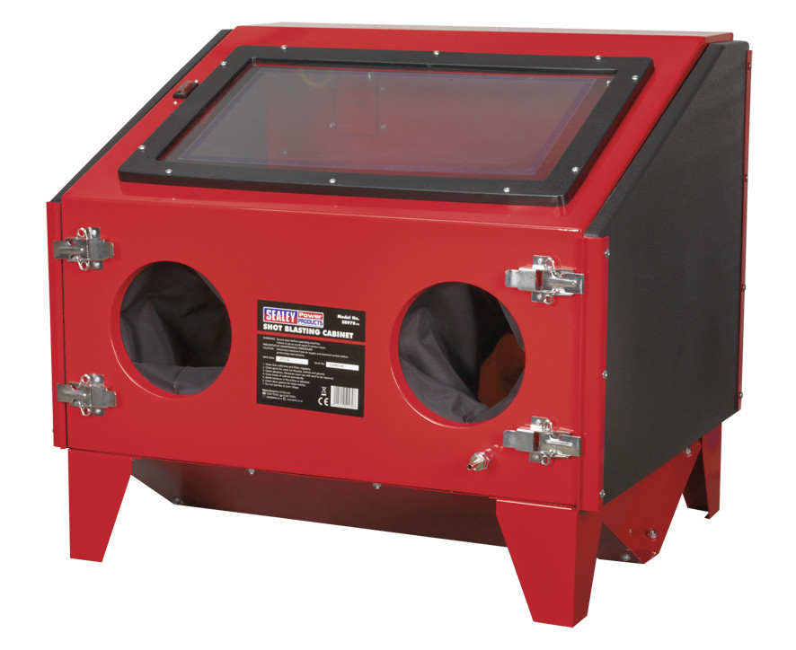 Sealey SB970 Shot Blasting Cabinet Double Access 695 x 580 x 625mm