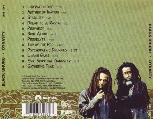 Black Uhuru - Dynasty CD Album 3266 - Bild 4 von 4