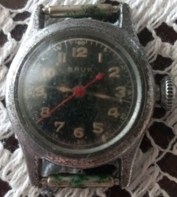 WWII womans army vintage watch Vintage WW2 Bruk Women main image 3