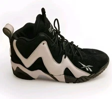 Reebok Kamikaze 2 OG Black White Mens Size 9 FV2969 