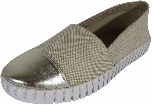 STEVEN by Steve Madden Natural Comfort Sax Womens Loafer Natural Multi