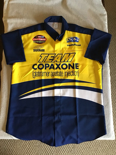 2007 KELLY SUUTON #02 Copaxon Simpson Pit Crew NASCAR Truck Team Large Shirt - Picture 1 of 6