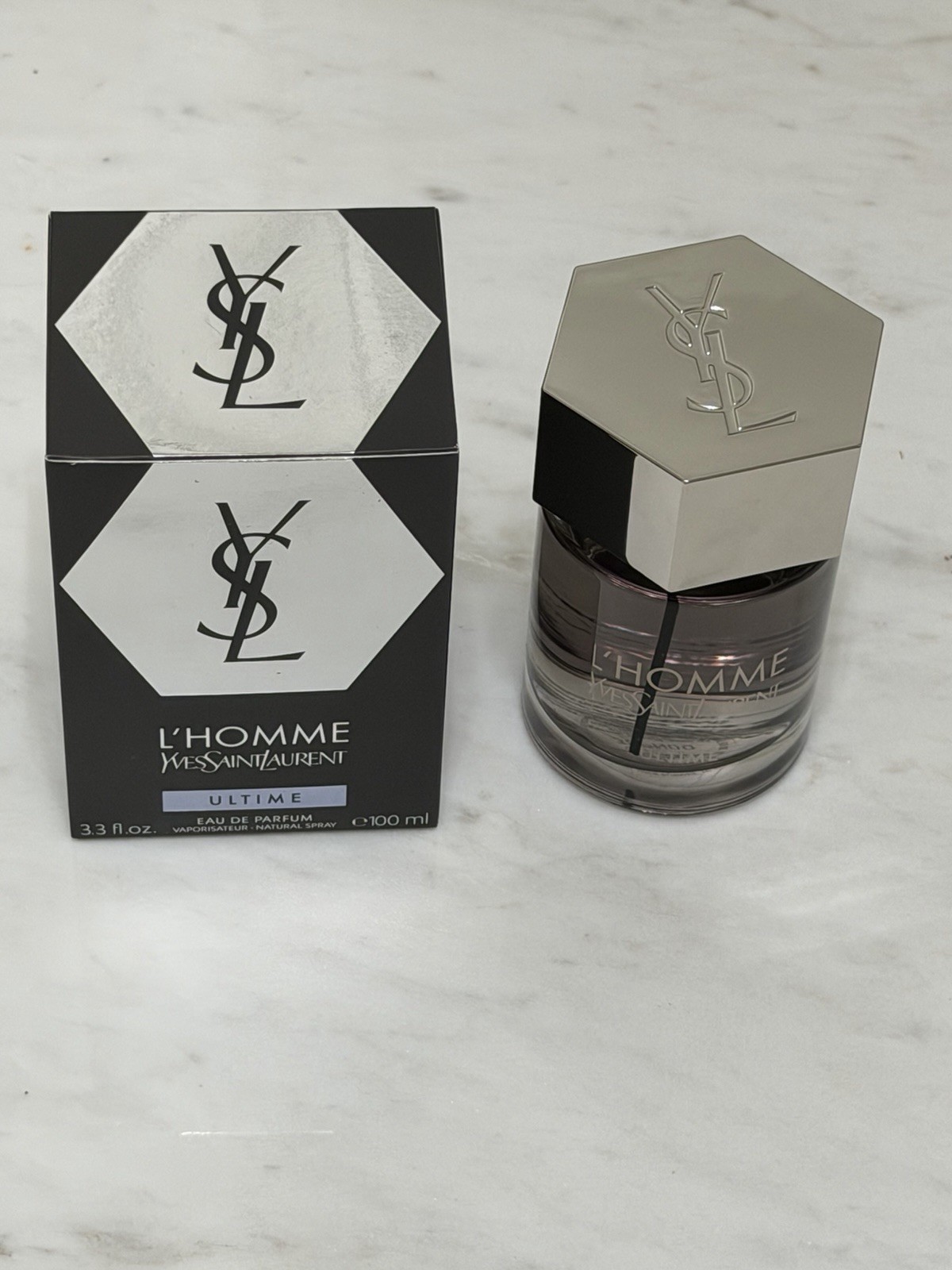 YVES SAINT LAURENT L'HOMME ULTIME Eau de Parfum 3.3 oz 100ML RARE BATCH ...