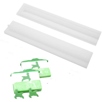 Tuke Tube Column Silicone Soap Chistmas Elk Candle Mold Embed Soap Making
