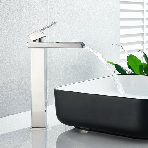 Rubinetto da bagno a cascata rubinetto da bagno in acciaio inox e ottone - Foto 13 di 24
