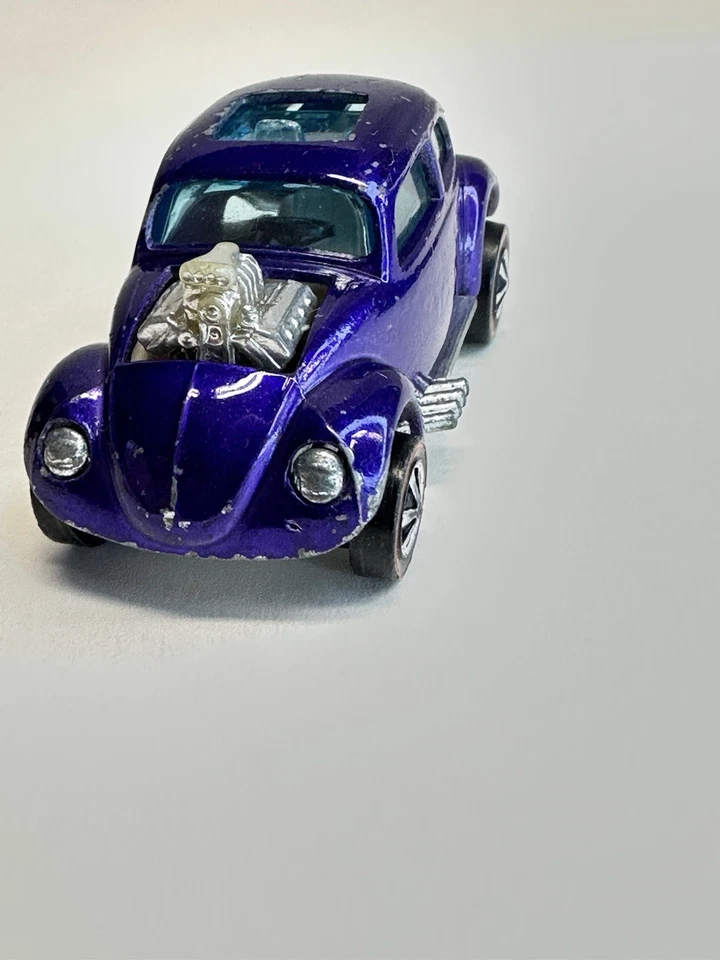 Vintage Hot Wheels Redline 1968 SICK Purple Custom Volkswagen US - WOW! - Image 4 of 4