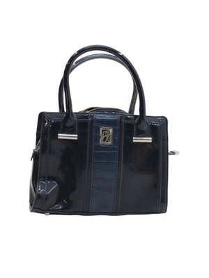 B. Makowsky Damentasche blau Animalprint andere mit Kunstledertasche