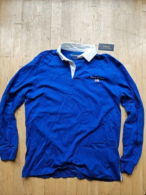 Polo Sport Ralph Lauren - Rugby Shirt - L - Blue NEU