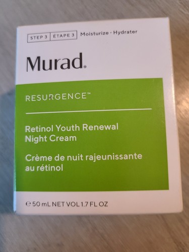 Murad Resurgence Retinol Youth Renewal Night Cream - 1.7 Oz. NIB
