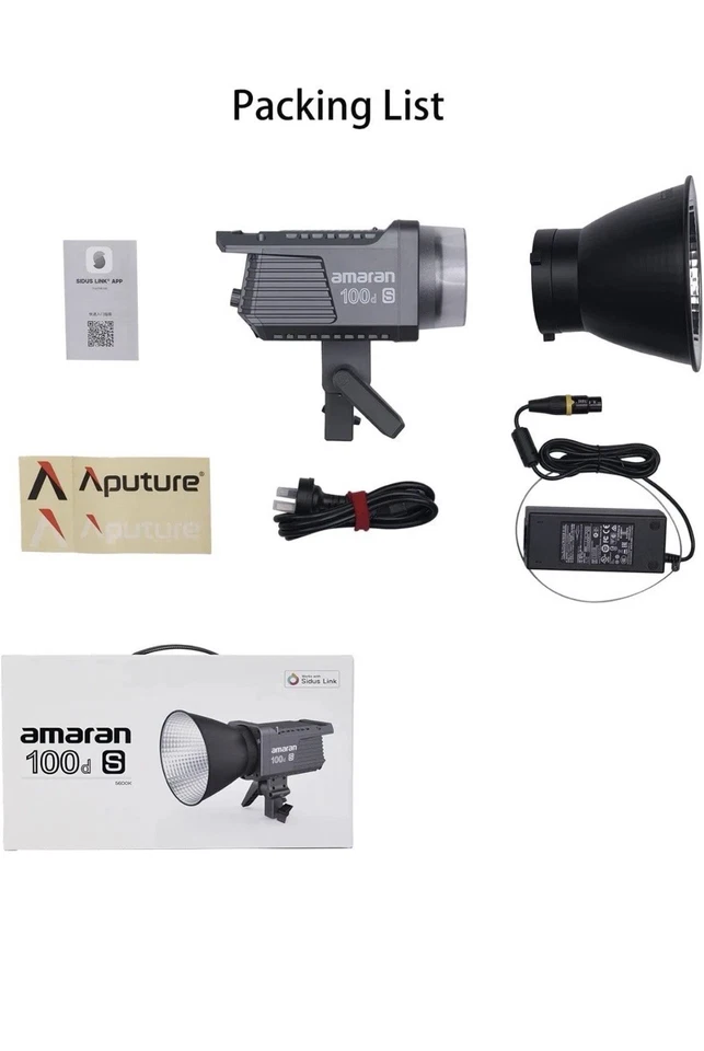 Luz LED Amaran 100d S 100W + Domo Mini Se GRATIS ($79 Valor) Foto 4 de 4