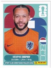 2026 Panini FIFA World Cup Sticker MEMPHIS DEPAY U.S. Edition - Netherlands