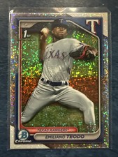 2024 Bowman Chrome - Prospects Emiliano Teodo Speckle Refractor /299 (RC)