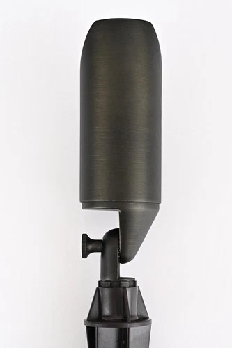 Elegant Lighting C049 Single Aera 3"W 12V Spot Light - Brass - Picture 4 of 8