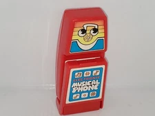 Playskool Electronic Musical Flip Phone - Vintage 1982.WORKS,READ DESCRIPTION 