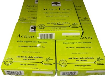 5 New Nordic Active Liver 30X5=+150 Tablets Each Expiration 03/2029 Sealed