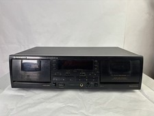 PIONEER CT-W503R Stereo Double Cassette Dual Tape Deck - Tested WORKS
