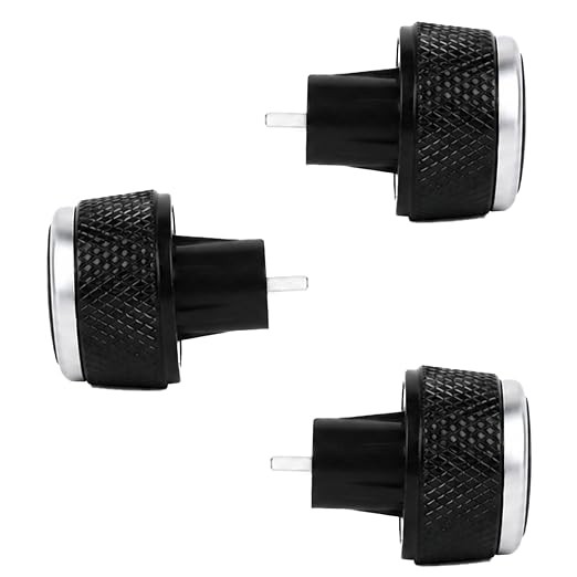 Ferrari 458 Spider Air conditioning switch knobs 3 pcs