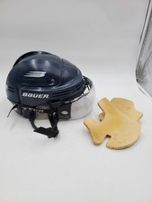 Vintage Bauer Blue Hockey Helmet 2003 - Flaws 