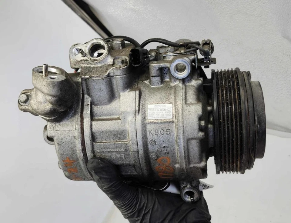 2006-2011 BMW 525i 528i 530i Air Conditioning A/C Compressor Used Foto 3 de 3