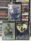 Kingdom Hearts PS2 Lot Complete w/ Cases, Discs & Manuals Square Enix