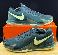 Nike Court Zoom Vapor Cage 4 Rafa Tennis Shoes Jungle Green DD1579-301 Men's 7