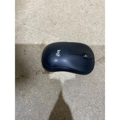 Logitech B220 Silent Optical Mouse Only Schwarz Kabellos 2,4GHz 1000-DPI Ergonomisch