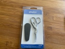 Gingher Scissors New Stork Embroidery 3 1/2 I...
