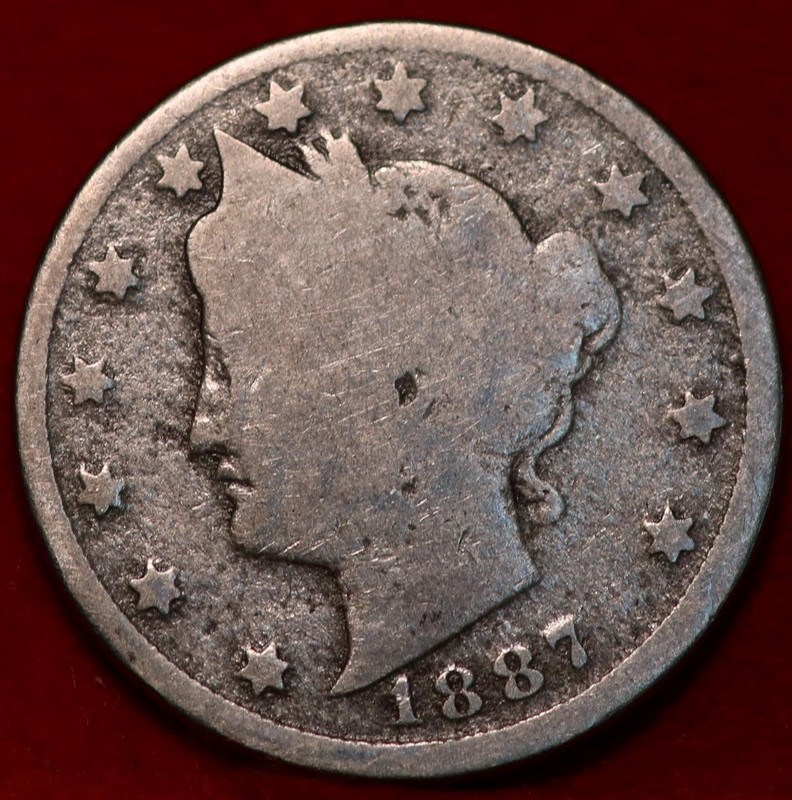 1887 Philadelphia Mint Liberty Nickel