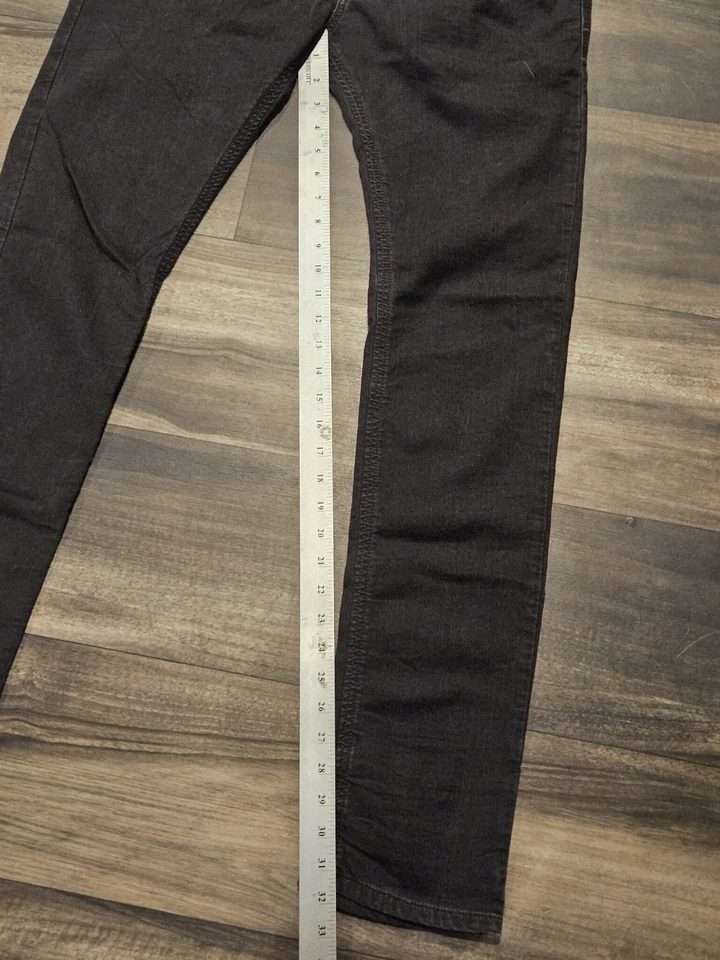 Pantalones de mezclilla para hombre Diesel THAVAR-NE negros W32 L32  Foto 2 de 4