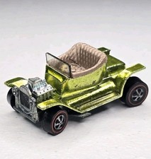 Hot Wheels Redline Hot Heap Lime W/ Champagne Interior Vintage Original