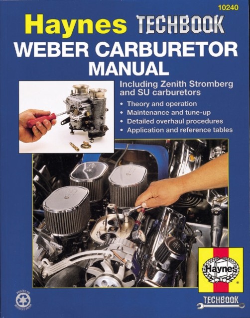 Weber Carburetor Haynes Techbook (USA) by Haynes Publishing PAPERBACK