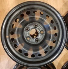 16" HONDA ACCORD FACTORY OEM BLACK STEEL WHEEL 16x6 1/2 2008-2015 5x115