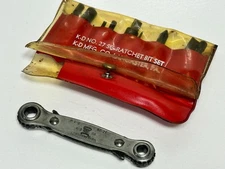 KD Tools USA No. 27 RATCHETING 1/4” Bit Nut Tool Set, Complete