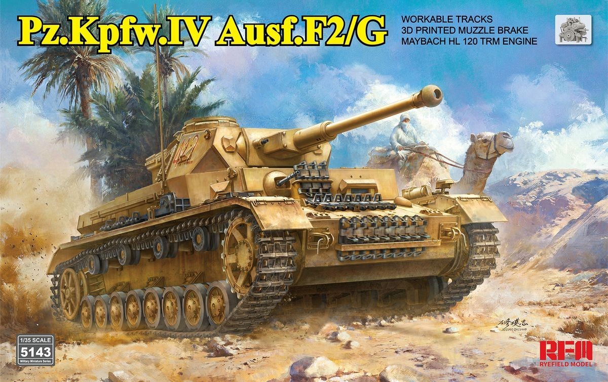 RYEFIELD MODEL RFM RM-5143 1/35 Pz.Kpfw.IV Ausf.F2/G | eBay