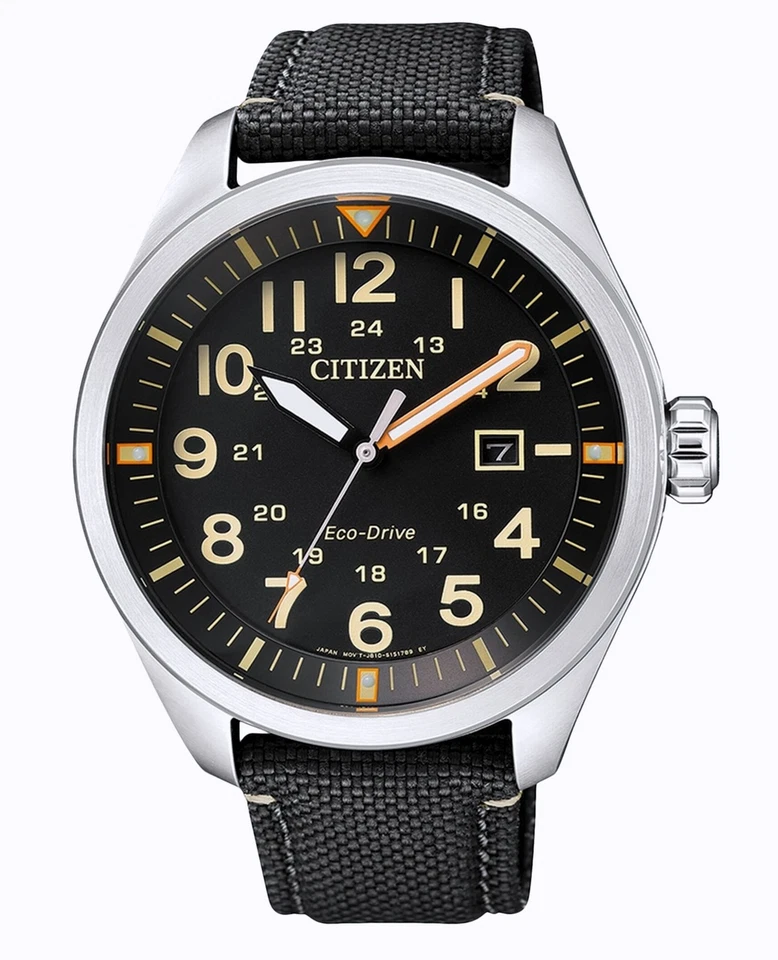Citizen Sports ECO-DRIVE 43 mm Solaruhr Sport Herrenuhr 10 BAR WR AW5000-24E - Bild 2 von 4