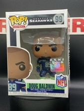 Funko Pop! NFL Football: Doug Baldwin #99 Seattle Seahawks Blue Jersey