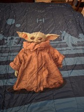 STAR WARS BABY YODA KIDS BOY DISNEY BEDSPREAD AND SHEET SET 4 PCS TWIN SIZE