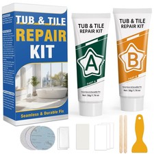 Porcelain Repair Kit White, Waterproof Bathtub  Tile for White