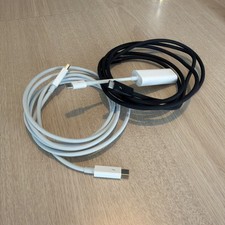 Apple Thunderbolt To FireWire Adapter. And FireWire And Thunderbolt Cables