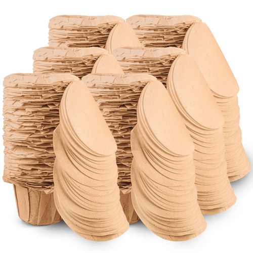 Unbleached K cup Disposable Paper Filter with Lid for Keurig Reusable K Cup F...