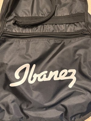 Ibanez Soft Black Guitar Carrying Case Backpack Gig Bag 39' long
