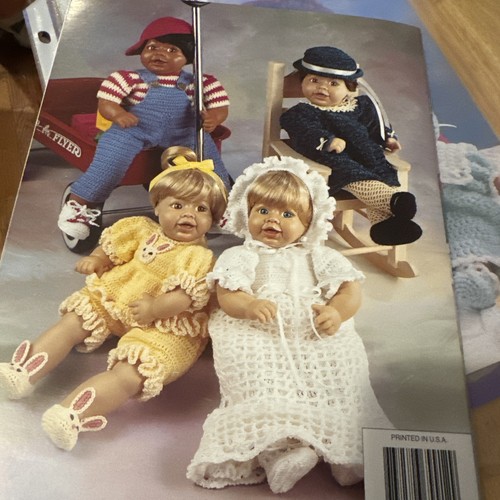 ARMARIO LI'L SYNDEE para muñeca de 16" - ANNIE'S ATTIC patrón de ganchillo 879912- 1997 - Imagen 3 de 4