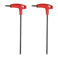 2 StüCk T-Griff Torx SchlüSsel T27 Kohlenstoffstahl Torx Schraubendreher Rot