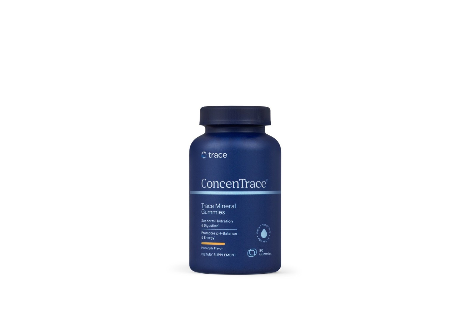 Жевательные конфеты Trace Minerals ConcenTrace Gummies со вкусом ананаса 90 жевательные