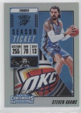 2018 Contenders Season Ticket Premium Edition Silver Prizm Steven Adams #73 7iu