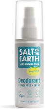 Refillable Natural Deodorant Spray – 100% Natural Origin Ingredients - Vegan, L