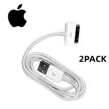 2X 30 Pin Cable USB Data Sync Charging Charger Lead for Apple iPhone iPad iPod  