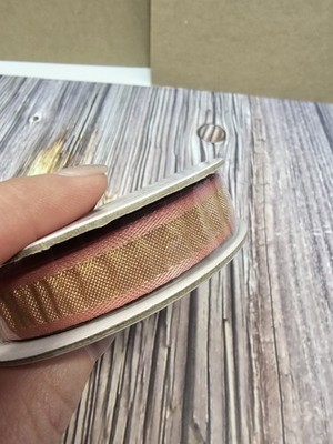 Stampin' UP! ROCOCO ROSE GATHERED RIBBON TRIM 10 YARDS 1/2 INCH NEW ROLL