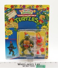 Classic Party Reptile Leo Bodacious Birthday TMNT 1992 Playmates NEW SEALED